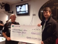 Donation to Maesteg RFC towards clubhouse repairs